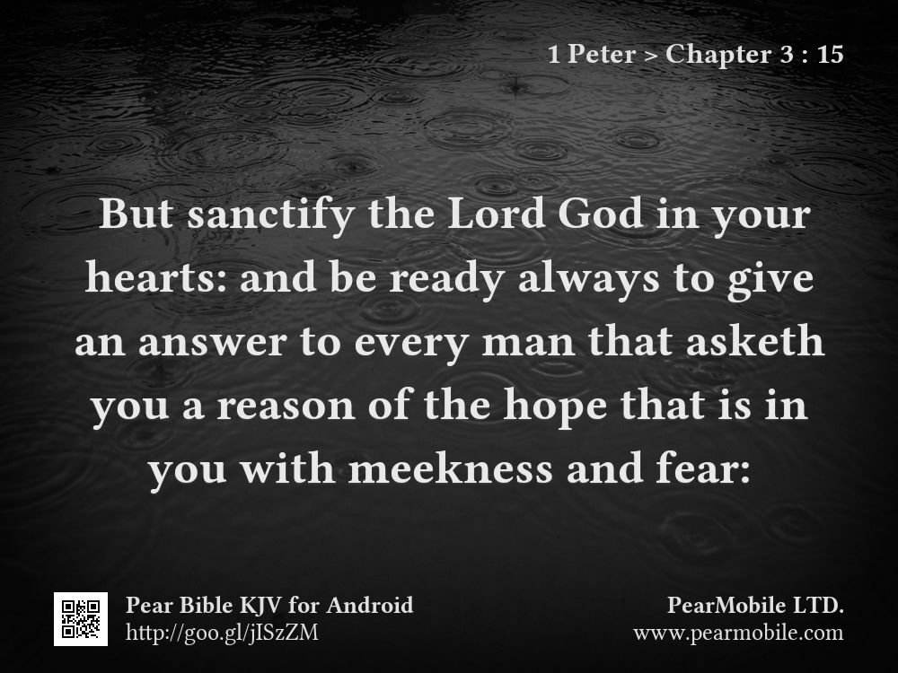 1 Peter, Chapter 3:15
